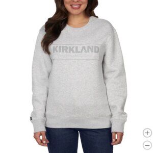 🍀 NWOT Kirkland Unisex Logo Sweatshirt